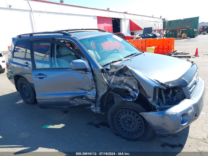 2004 Toyota Highlander Limited V6 VIN: JTEDP21A540027857 Lot: 39916112