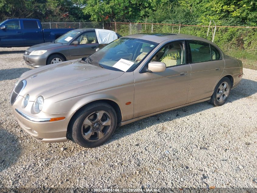 2001 Jaguar S-Type 3.0L V6 VIN: SAJDA01N11FM12176 Lot: 39916144