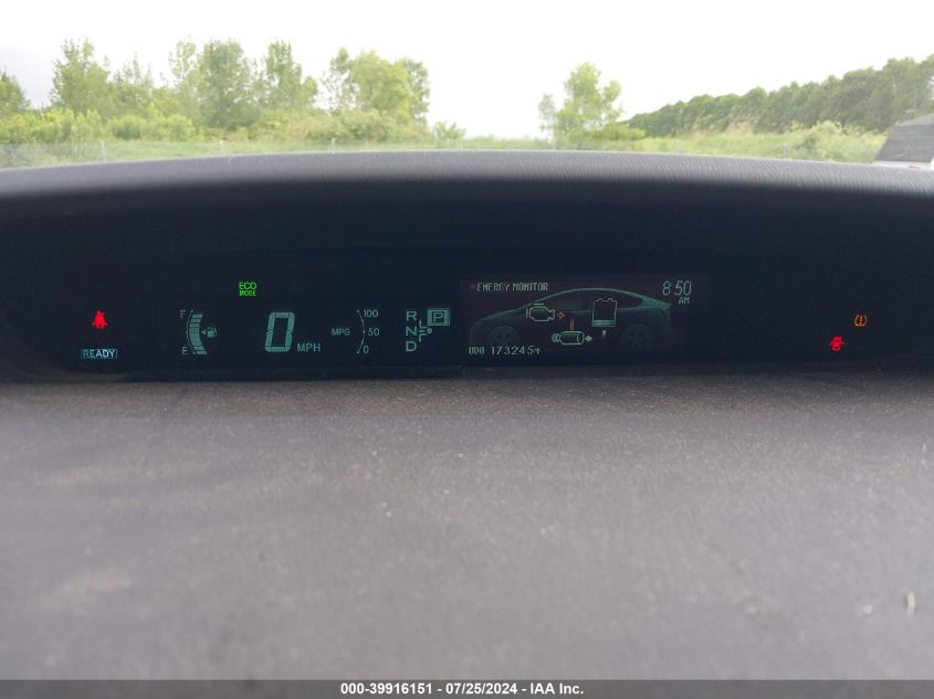 2012 Toyota Prius VIN: JTDKN3DU6C1525510 Lot: 39916151