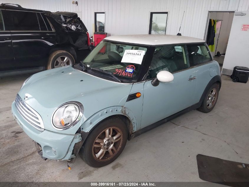 2013 Mini Hardtop VIN: WMWSU3C59DT689298 Lot: 39916161