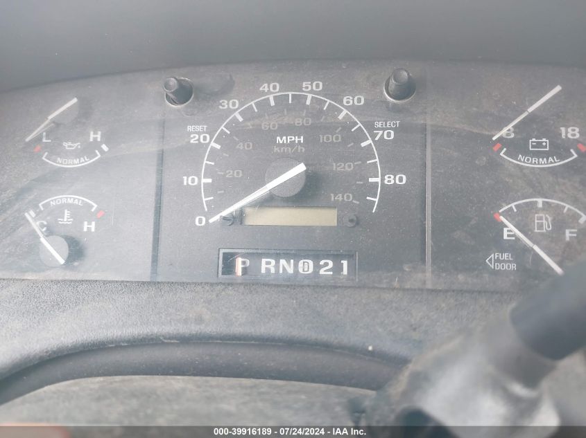 1997 Ford F-350 Xl VIN: 1FTJW35G8VEC81680 Lot: 39916189