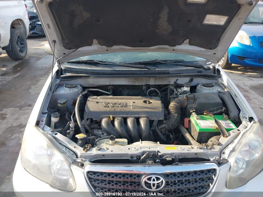 2008 Toyota Corolla S VIN: 2T1BR32EX8C916257 Lot: 39916190