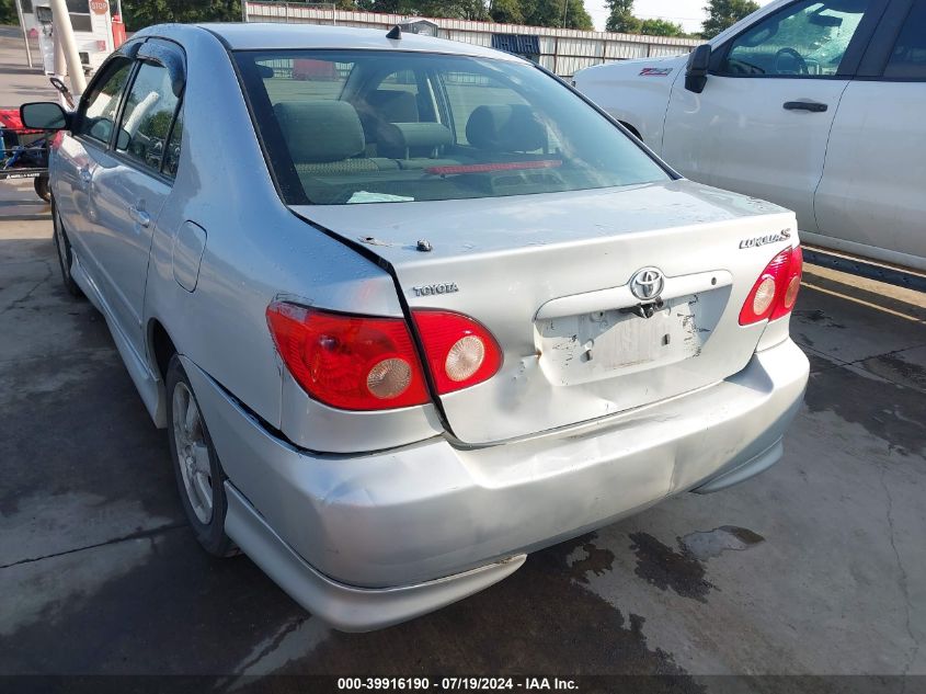 2008 Toyota Corolla S VIN: 2T1BR32EX8C916257 Lot: 39916190
