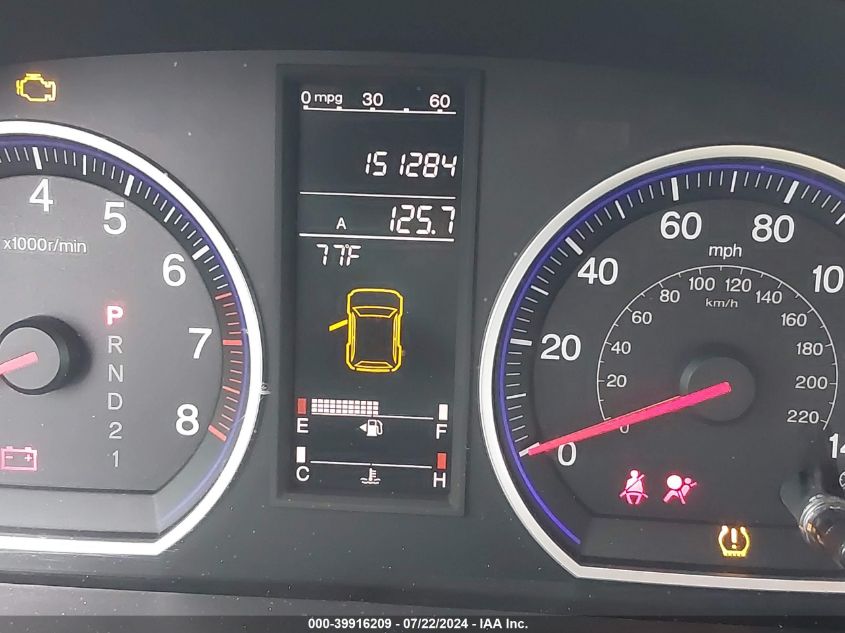 2007 Honda Cr-V Ex-L VIN: 5J6RE48797L010790 Lot: 39916209