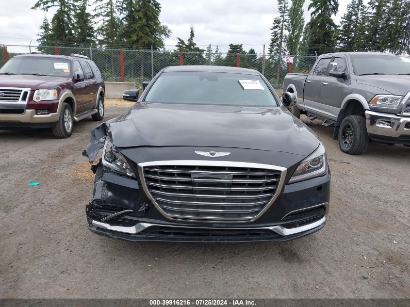 2018 Genesis G80 3.8 VIN: KMHGN4JE0JU268604 Lot: 39916216