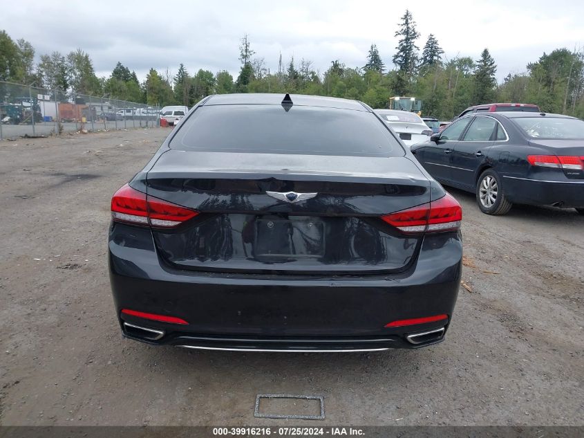 2018 Genesis G80 3.8 VIN: KMHGN4JE0JU268604 Lot: 39916216