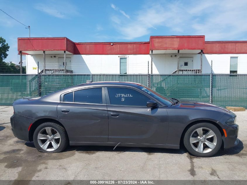 2017 Dodge Charger Sxt Rwd VIN: 2C3CDXHG2HH615267 Lot: 39916226