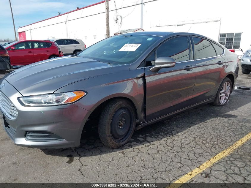 2014 Ford Fusion Se VIN: 3FA6P0HD9ER284299 Lot: 39916233