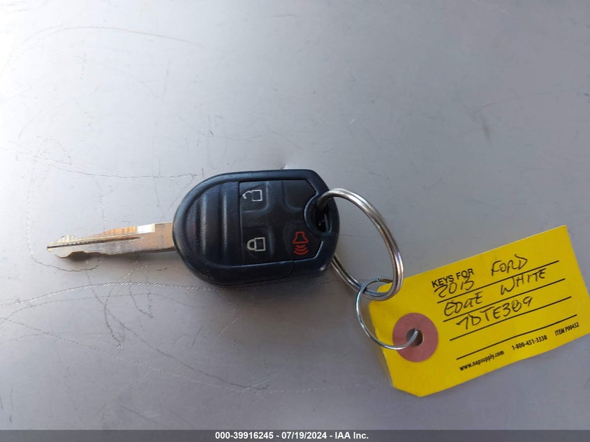 2013 Ford Edge Se VIN: 2FMDK3GC0DBC85702 Lot: 39916245