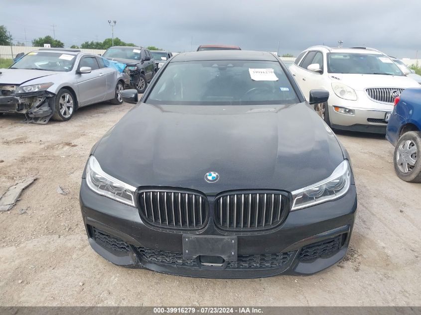 2018 BMW 750I VIN: WBA7F0C55JGM24042 Lot: 39916279