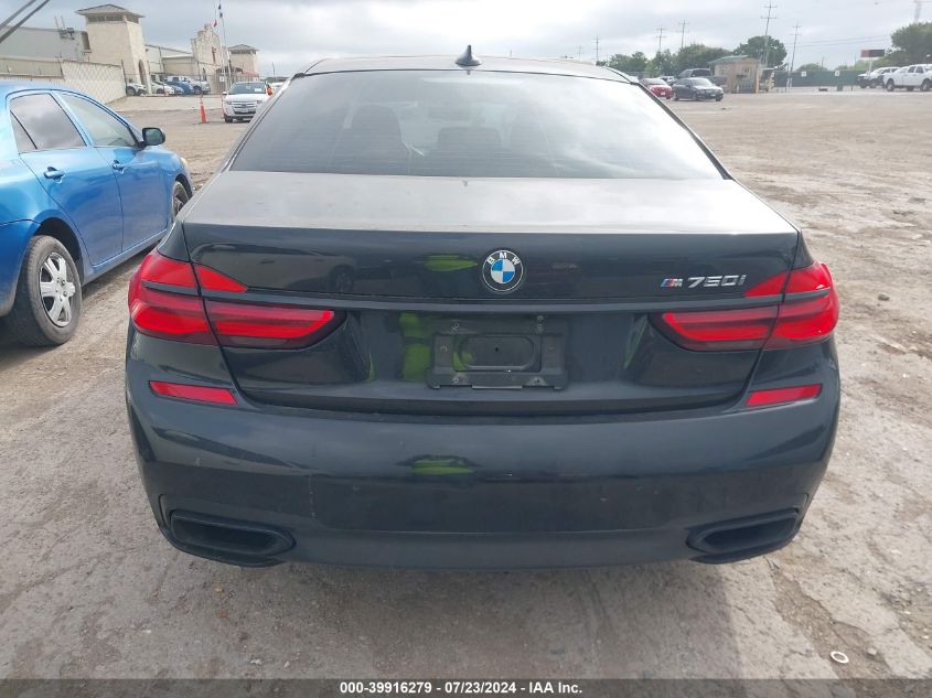 2018 BMW 750I VIN: WBA7F0C55JGM24042 Lot: 39916279