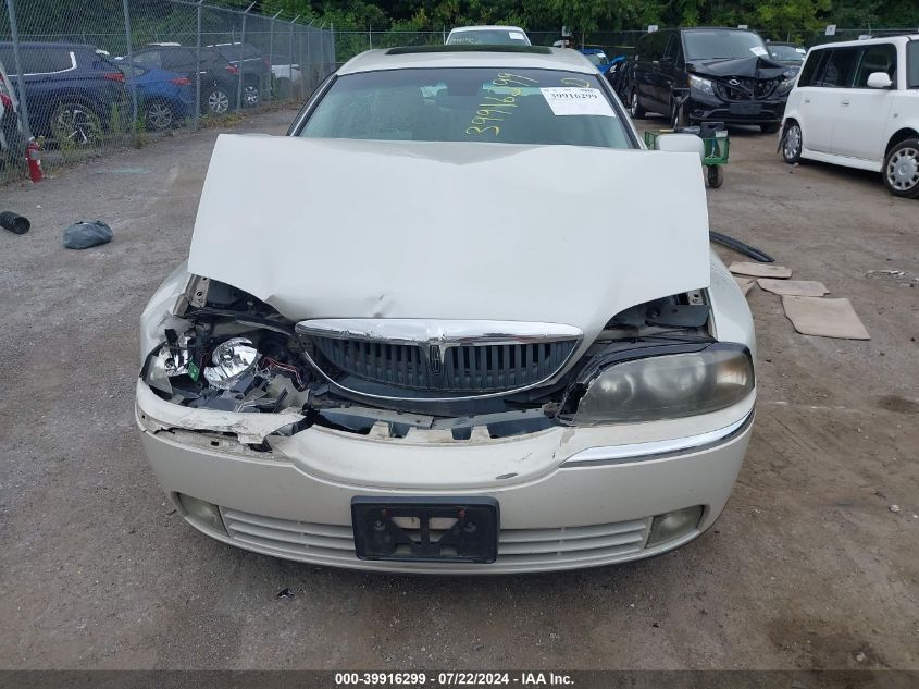 2005 Lincoln Ls V6 VIN: 1LNHM86SX5Y640168 Lot: 39916299