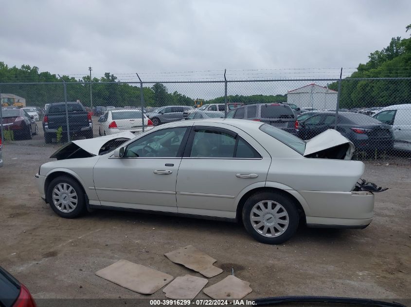 2005 Lincoln Ls V6 VIN: 1LNHM86SX5Y640168 Lot: 39916299