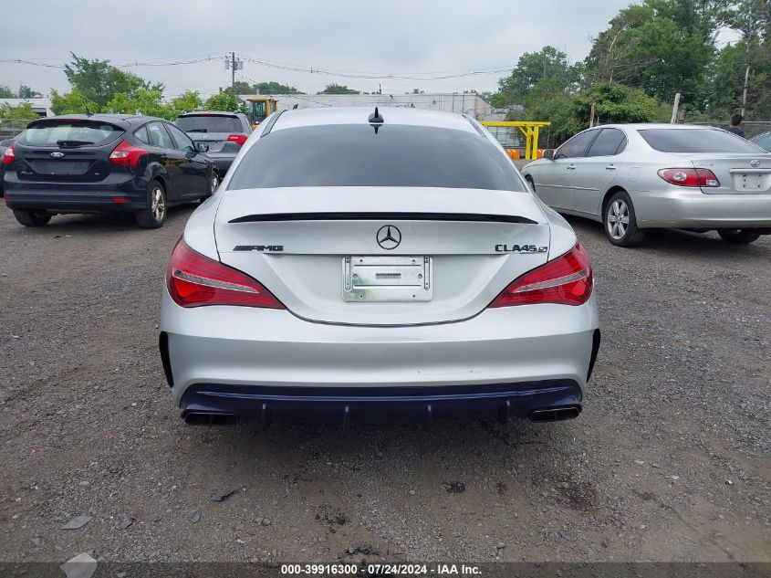 2018 Mercedes-Benz Amg Cla 45 4Matic VIN: WDDSJ5CB2JN577753 Lot: 39916300