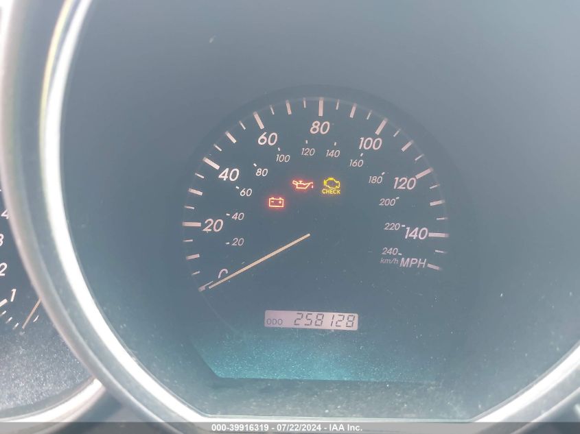 2004 Lexus Rx 330 VIN: JTJGA31U840018277 Lot: 39916319