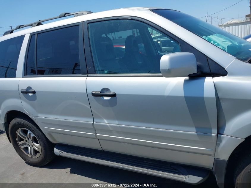 2003 Honda Pilot Ex-L VIN: 2HKYF18723H531393 Lot: 39916332