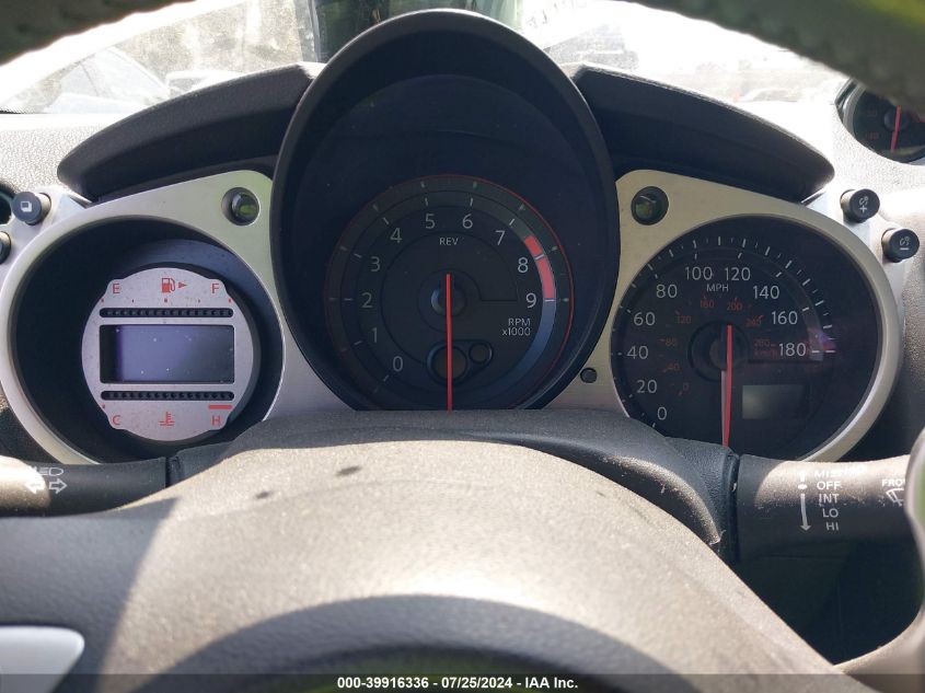 2011 Nissan 370Z VIN: JN1AZ4EH9BM555107 Lot: 39916336