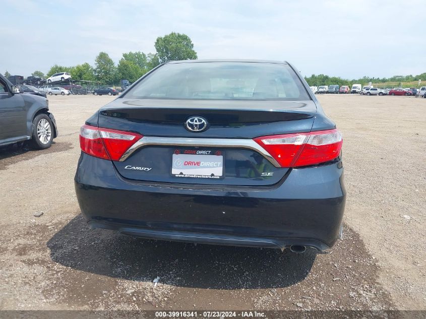 2015 Toyota Camry Se VIN: 4T1BF1FK4FU926906 Lot: 39916341