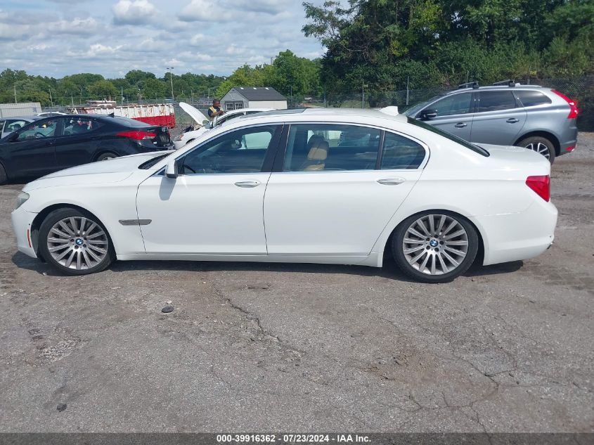 2012 BMW 750Li VIN: WBAKB8C54CC964125 Lot: 39916362