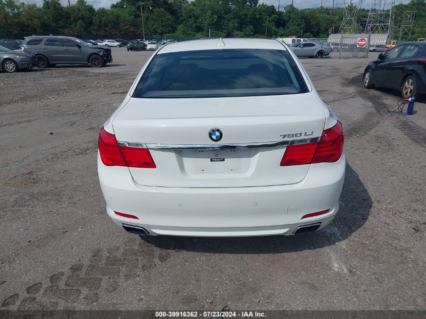 2012 BMW 750Li VIN: WBAKB8C54CC964125 Lot: 39916362