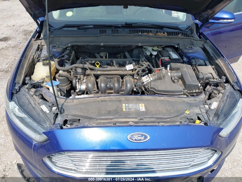 2013 Ford Fusion Se VIN: 3FA6P0H72DR290986 Lot: 39916381