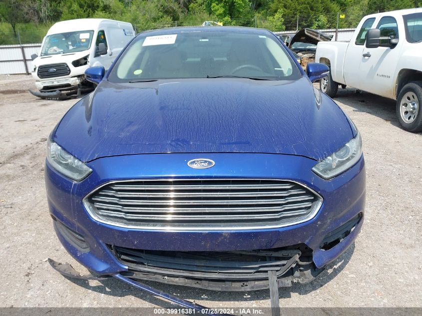 2013 Ford Fusion Se VIN: 3FA6P0H72DR290986 Lot: 39916381