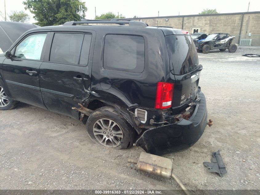 2012 Honda Pilot Lx VIN: 5FNYF4H29CB003872 Lot: 39916383