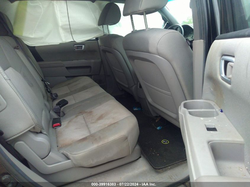 2012 Honda Pilot Lx VIN: 5FNYF4H29CB003872 Lot: 39916383