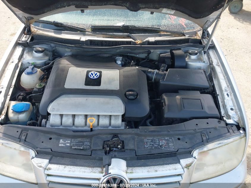 2003 Volkswagen Jetta Glx VIN: 3VWTH69M73M191249 Lot: 39916389