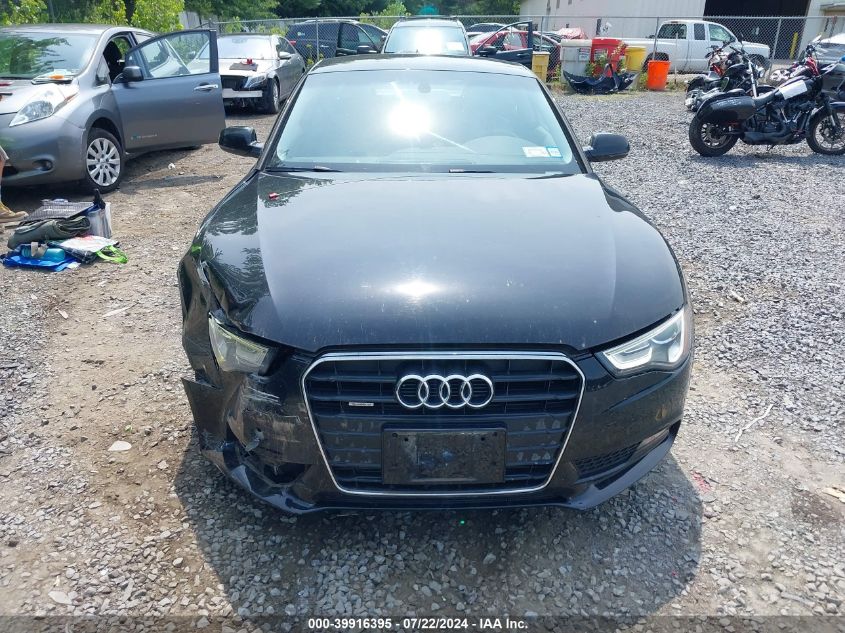 2013 Audi A5 2.0T Premium VIN: WAUCFAFR6DA007491 Lot: 39916395