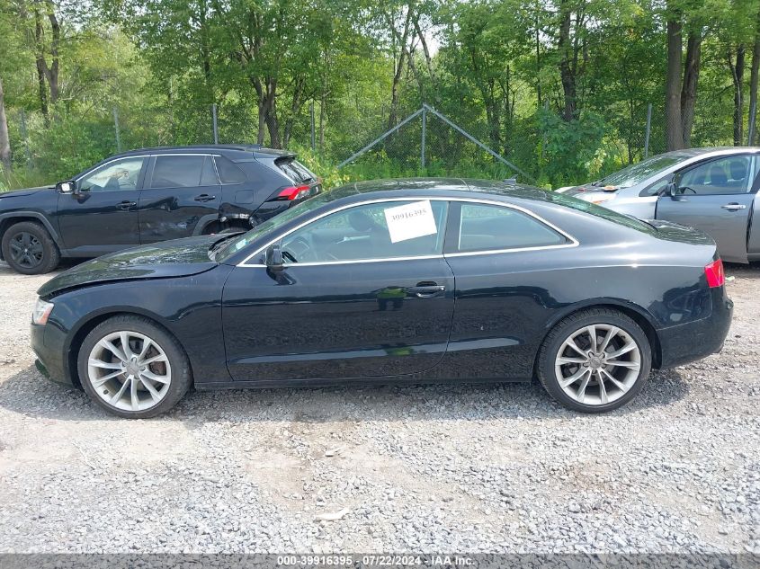 2013 Audi A5 2.0T Premium VIN: WAUCFAFR6DA007491 Lot: 39916395