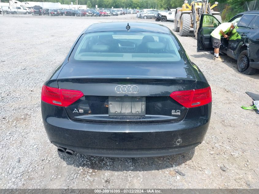 2013 Audi A5 2.0T Premium VIN: WAUCFAFR6DA007491 Lot: 39916395