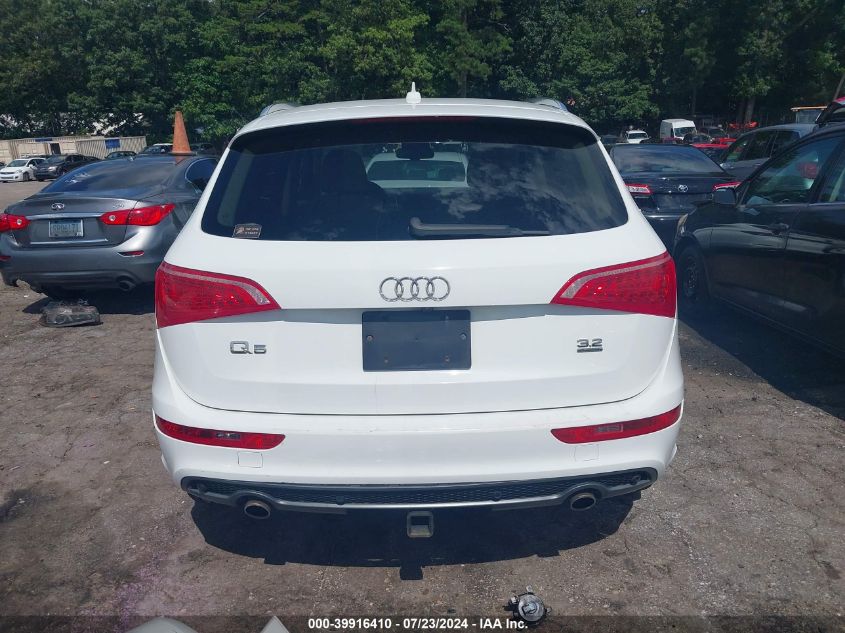 2012 Audi Q5 3.2 Premium Plus VIN: WA1DKAFP5CA111559 Lot: 39916410