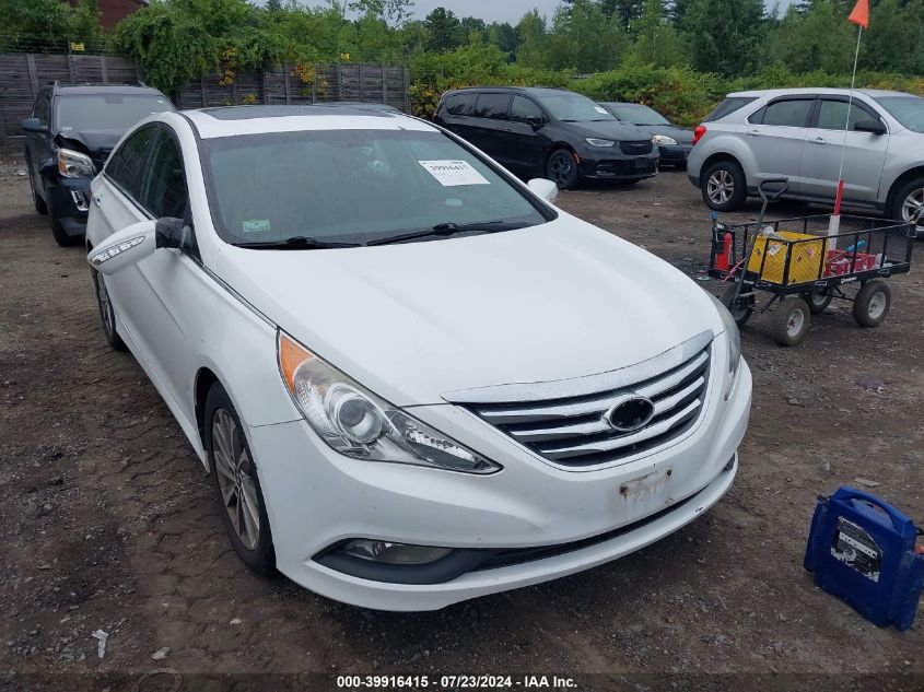 2014 Hyundai Sonata Se/Limited VIN: 5NPEC4ACXEH846949 Lot: 39916415