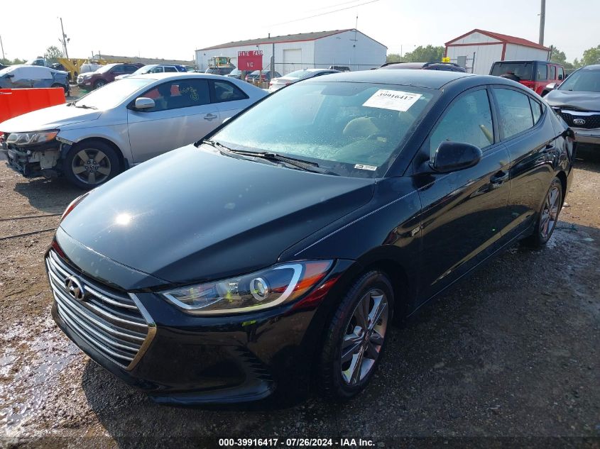 KMHD84LFXHU060417 2017 HYUNDAI ELANTRA - Image 2