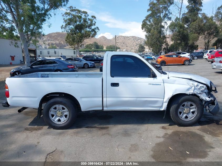 2003 Toyota Tacoma VIN: 5TENL42N53Z196907 Lot: 39916424