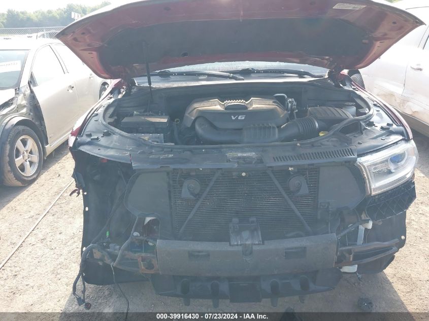 2014 Dodge Durango Limited VIN: 1C4RDHDG7EC360244 Lot: 39916430