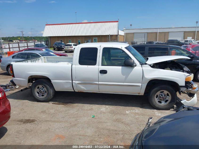 2004 GMC Sierra 1500 Sle VIN: 2GTEC19T641100727 Lot: 39916453