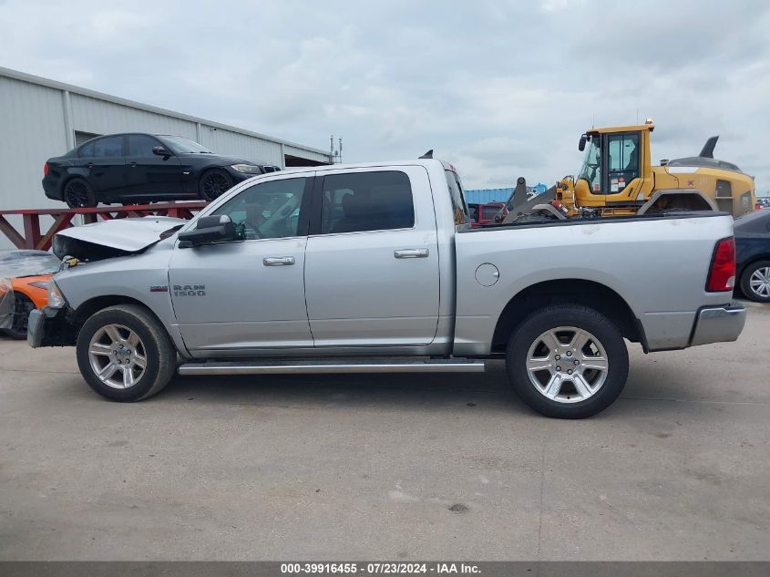 2017 Ram 1500 Lone Star Silver 4X2 5'7 Box VIN: 1C6RR6LT4HS791582 Lot: 39916455