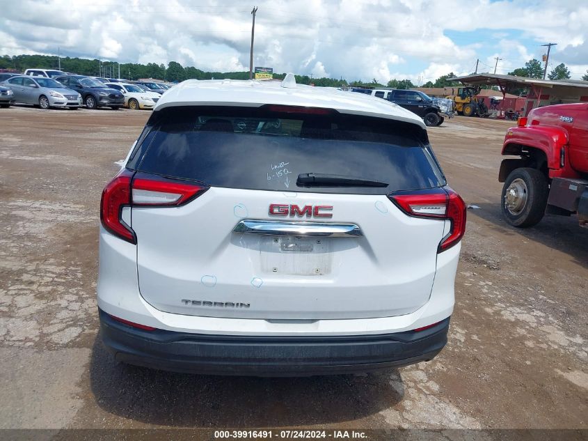 2022 GMC Terrain Fwd Sle VIN: 3GKALMEV5NL292783 Lot: 39916491