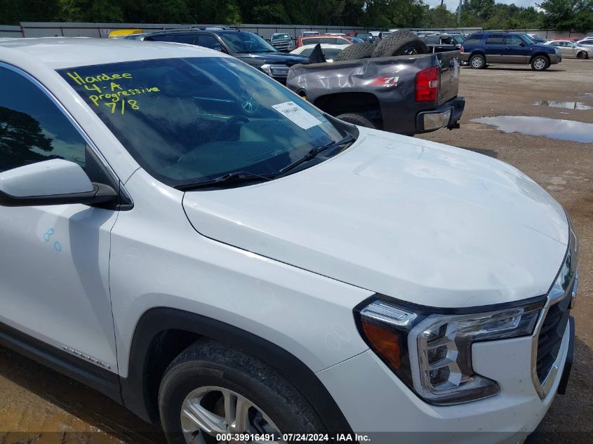 2022 GMC Terrain Fwd Sle VIN: 3GKALMEV5NL292783 Lot: 39916491