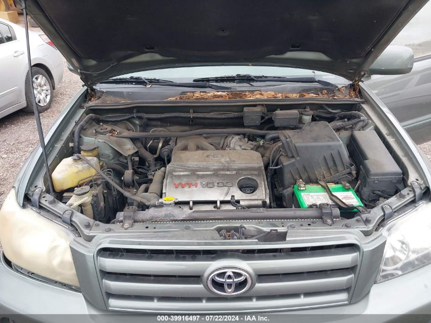 2004 Toyota Highlander Limited V6 VIN: JTEDP21A840037489 Lot: 39916497