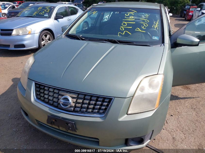 2007 Nissan Sentra 2.0S VIN: 3N1AB61E47L618207 Lot: 39916517