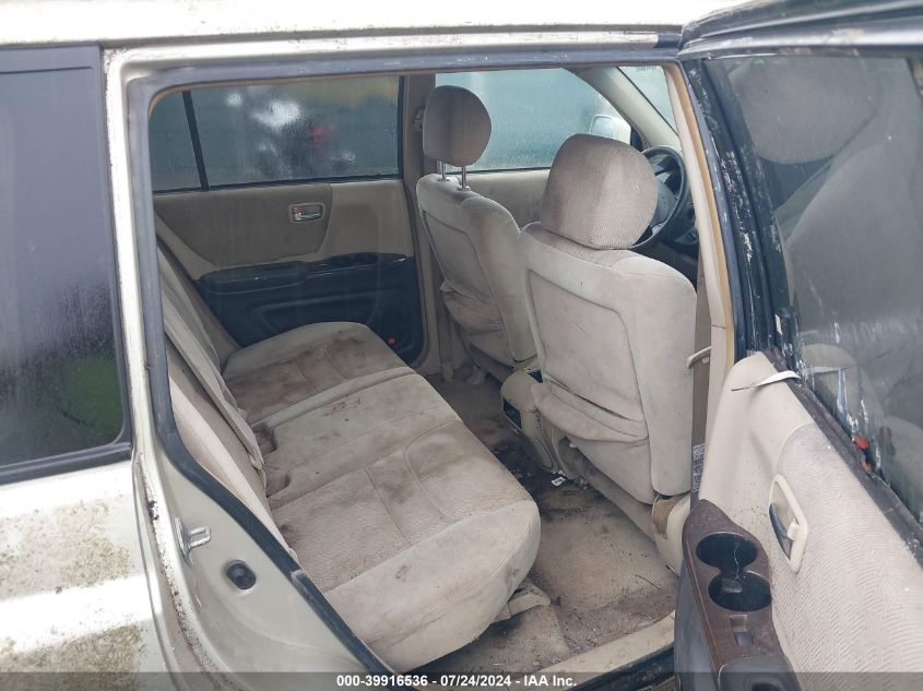 2002 Toyota Highlander Limited VIN: JTEGF21A920070093 Lot: 39916536