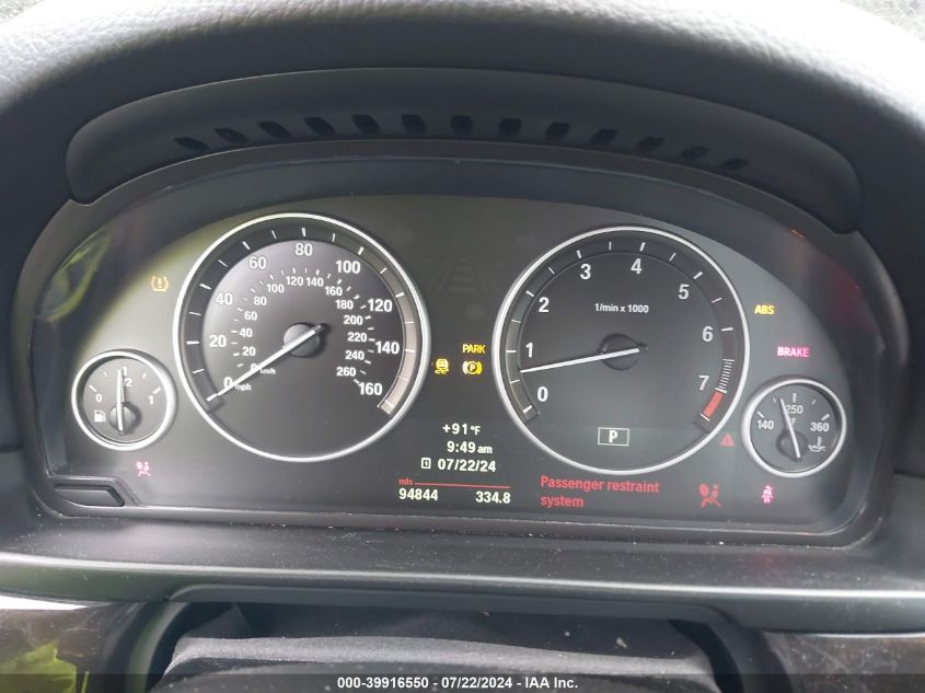 2012 BMW 535I VIN: WBAFR7C55CC810580 Lot: 39916550