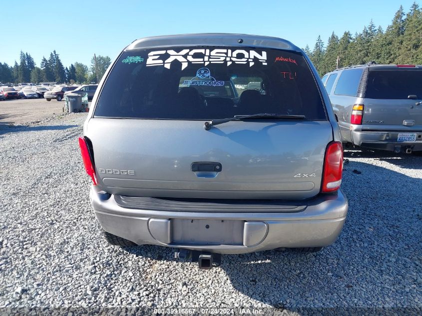 2000 Dodge Durango VIN: 1B4HS28Z4YF181394 Lot: 39916567