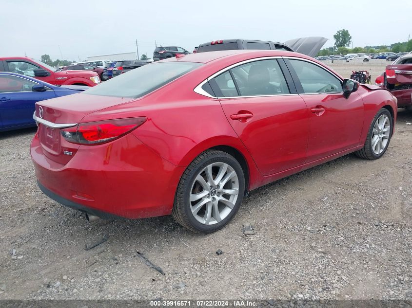 2016 Mazda Mazda6 I Touring VIN: JM1GJ1V57G1420199 Lot: 39916571