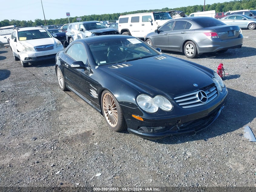 2003 Mercedes-Benz Sl 55 Amg VIN: WDBSK74F03F037172 Lot: 39916583