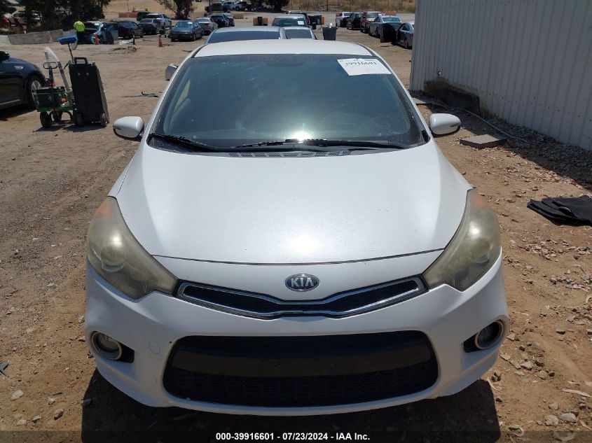 2014 Kia Forte Koup Ex VIN: KNAFX6A8XE5161153 Lot: 39916601