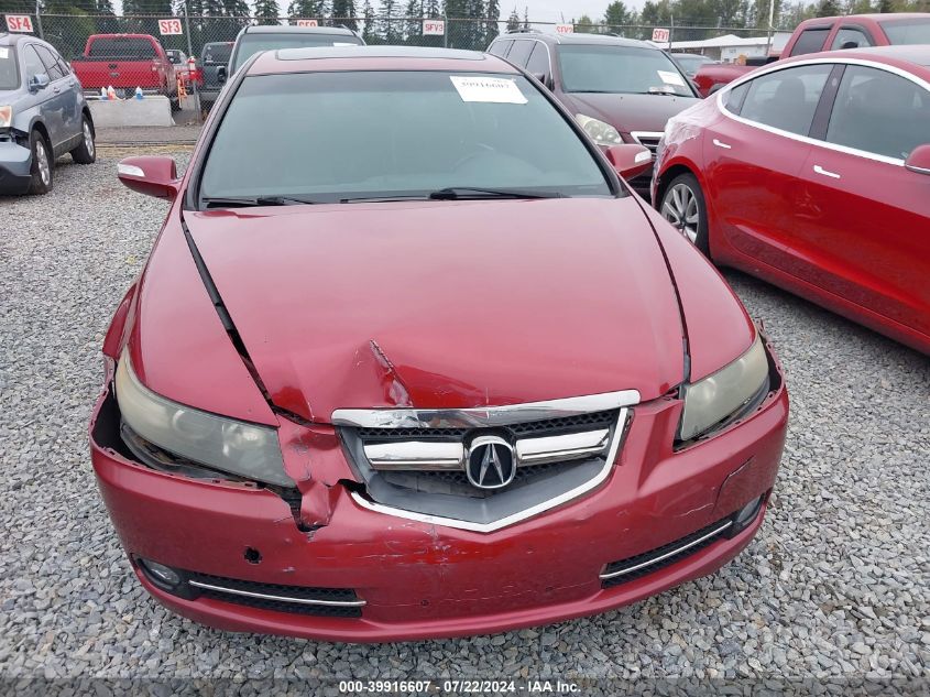 2007 Acura Tl Type S VIN: 19UUA76587A031769 Lot: 39916607
